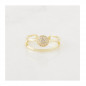 Δαχτυλίδι Alevine Jewellery Cloe με Πέτρες Ζιργκόν Χρώματος Χρυσό 8720604880069