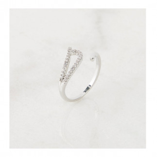 Δαχτυλίδι Alevine Jewellery Lea με Πέτρες Ζιργκόν 8720604880052