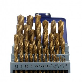 Σετ Τρυπάνια Τιτανίου HSS 1.5 - 12.7 mm 29 τμχ TAGRED TA1036