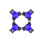 Σετ Γωνιακοί Σφιγκτήρες Ξύλου 5 - 22 mm 4 τμχ Kraft&Dele KD-1194