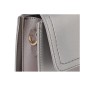 Γυναικεία Τσάντα Ώμου Χρώματος Ασημί Laura Ashley Monza v2 651LAS1719