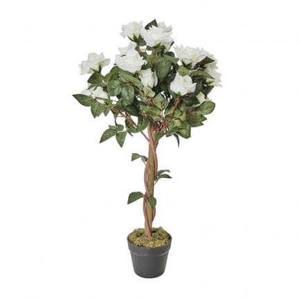Τεχνητό Φυτό Τριαντάφυλλο 90 cm Home Deco Factory HD4198