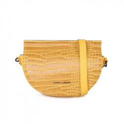 Γυναικεία Τσάντα Ώμου Χρώματος Κίτρινο Laura Ashley Tarlton - Croco 651LAS1765