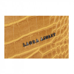 Γυναικεία Τσάντα Ώμου Χρώματος Κίτρινο Laura Ashley Tarlton - Croco 651LAS1765