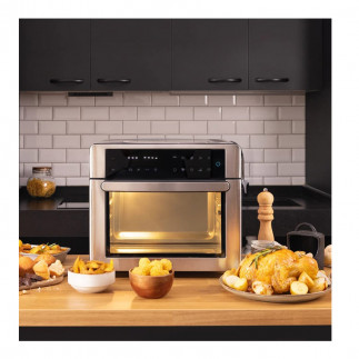 Ηλεκτρικός Φούρνος με Αέρα 30 Lt 1600 W Cecotec Bake&Fry 3000 Touch Steel CEC-02258