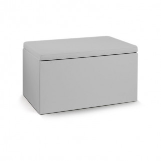 Μπαούλο με Αποθηκευτικό Χώρο 79 x 50 x 47 cm Χρώματος Γκρι Idomya 50070335