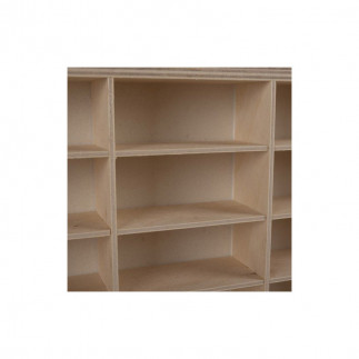 Ξύλινο Ράφι για Αυτοκινητάκια 54 Θέσεων 60 x 5.3 x 40 cm Kruzzel 21998