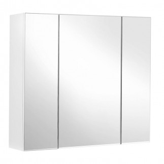 Καθρέπτης Μπάνιου με Ντουλάπι 60 x 15 x 55 cm VASAGLE BBK22WT