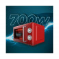 Φούρνος Μικροκυμάτων με Γκριλ 20 Lt 700 W Cecotec ProClean 3110 Retro Red CEC-01710