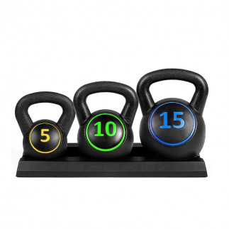 Σετ Kettlebell 3 τμχ Hoppline HOP1000859-1