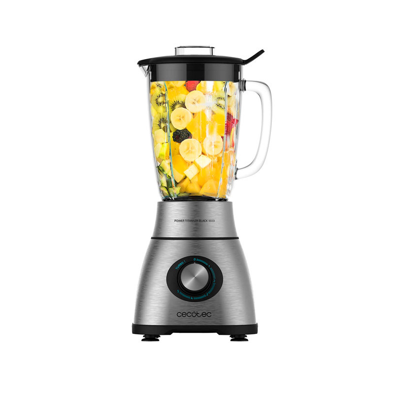 Μπλέντερ Cecotec Power Black Titanium 1800 W CEC-04100 Μπλέντερ Cecotec Power Black Titanium 1800 W CEC-04100