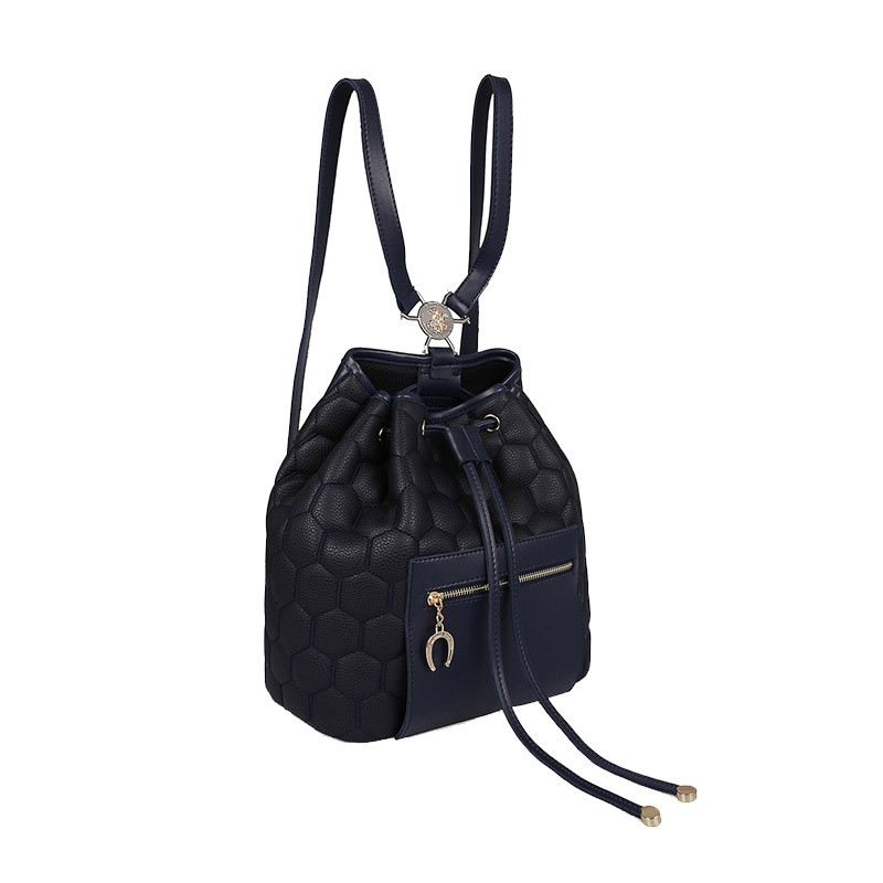 Γυναικεία Τσάντα Πλάτης Χρώματος Μαύρο - Navy Beverly Hills 711 657BHP0814 Γυναικεία Τσάντα Πλάτης Χρώματος Μαύρο - Navy Beverly Hills 711 657BHP0814