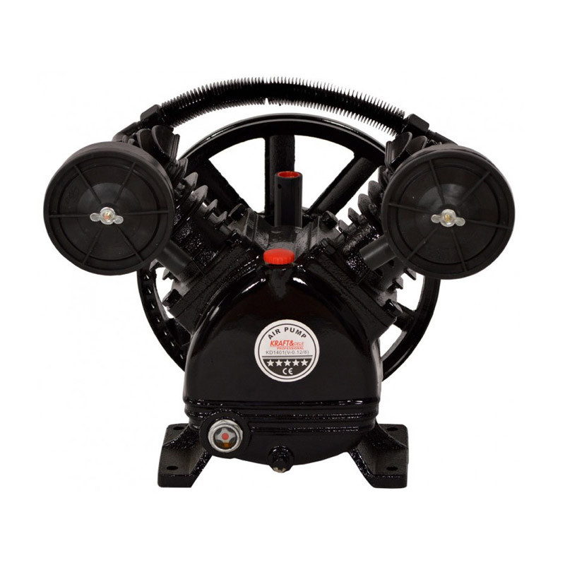 Αεροσυμπιεστής Λαδιού 4KW 600 Lt / min με 2 Έμβολα Kraft&Dele KD-1404 Αεροσυμπιεστής Λαδιού 4KW 600 Lt / min με 2 Έμβολα Kraft&Dele KD-1404