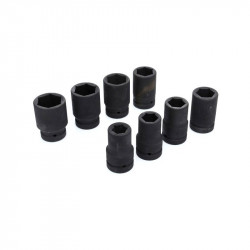 Σετ Εξαγωνικά Καρυδάκια 1" 22 - 41 mm 8 τμχ Kraft&Dele KD-10216
