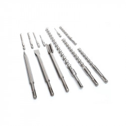 Σετ Τρυπάνια SDS+ με Σμίλες 12 τμχ Kraft&Dele KD-10206