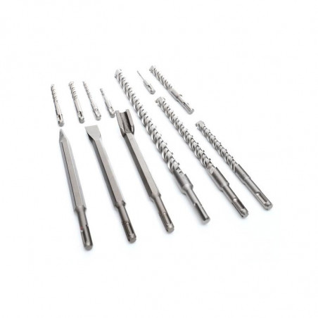 Σετ Τρυπάνια SDS+ με Σμίλες 12 τμχ Kraft&Dele KD-10206