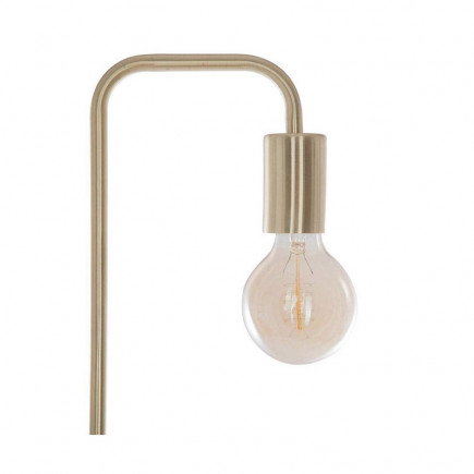 Επιδαπέδιο Μεταλλικό Φωτιστικό E27 40 W 20 x 150 cm Χρώματος Χρυσό Atmosphera 155381A