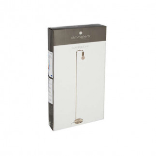 Επιδαπέδιο Μεταλλικό Φωτιστικό E27 40 W 20 x 150 cm Χρώματος Χρυσό Atmosphera 155381A