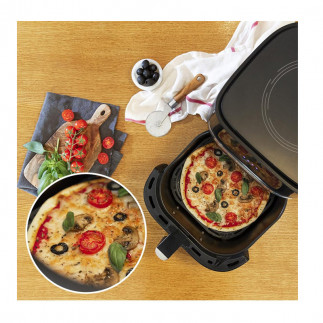 Ψηφιακή Φριτέζα Αέρος Χωρίς Λάδι 5.5 Lt 1700 W Cecofry Advance Precision Inox Cecotec CEC-03214