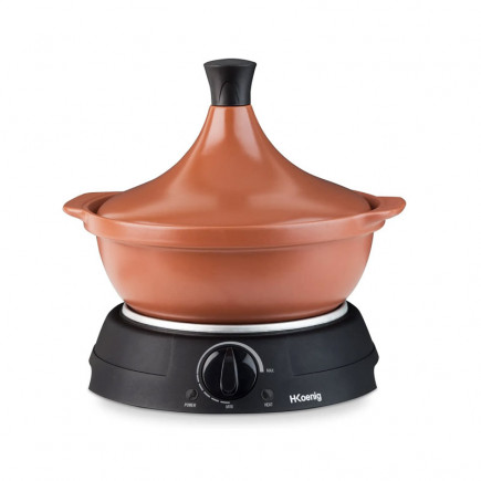 Ηλεκτρική Στρογγυλή Γάστρα Tajine 3 Lt 300 W H.Koenig TAJ3