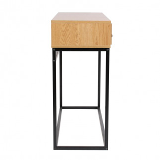 Μεταλλική Κονσόλα με 2 Συρτάρια 100 x 35 x 80.5 cm Home Deco Factory HD6623