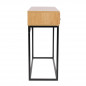 Μεταλλική Κονσόλα με 2 Συρτάρια 100 x 35 x 80.5 cm Home Deco Factory HD6623