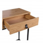 Μεταλλική Κονσόλα με 2 Συρτάρια 100 x 35 x 80.5 cm Home Deco Factory HD6623