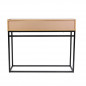 Μεταλλική Κονσόλα με 2 Συρτάρια 100 x 35 x 80.5 cm Home Deco Factory HD6623