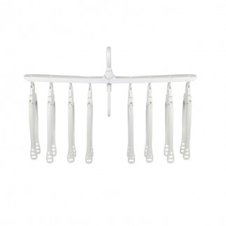Πτυσσόμενη Κρεμάστρα Ρούχων 8 Θέσεων 42 x 52 x 58 cm JE CHERCHE UNE IDEE ME2603