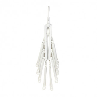 Πτυσσόμενη Κρεμάστρα Ρούχων 8 Θέσεων 42 x 52 x 58 cm JE CHERCHE UNE IDEE ME2603