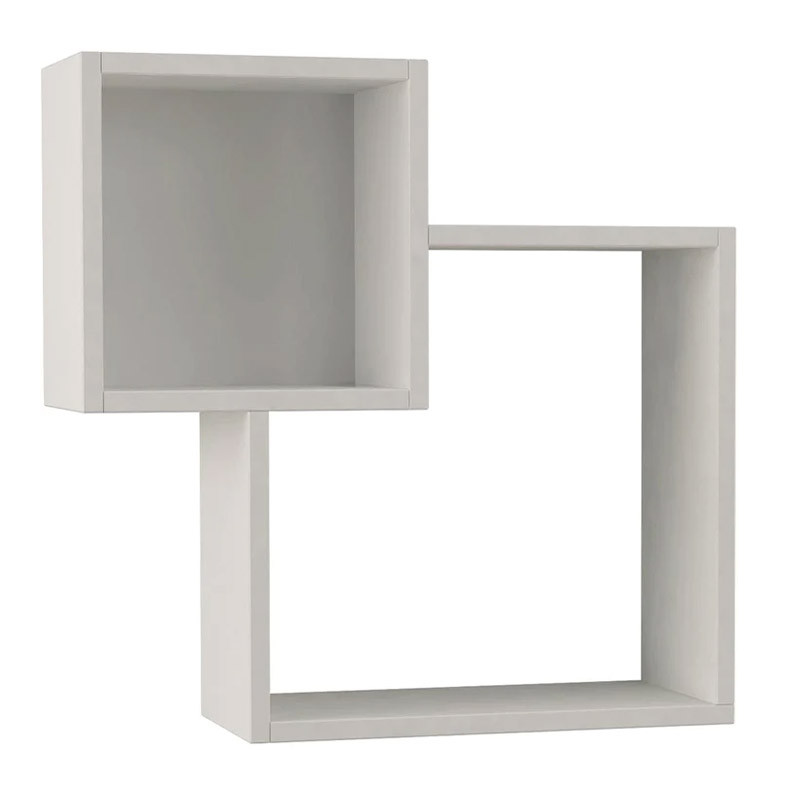Ξύλινη Ραφιέρα με 2 Ράφια 57.5 x 20 x 57.5 cm Χρώματος Λευκό Shally Dogan 02815276 Ξύλινη Ραφιέρα με 2 Ράφια 57.5 x 20 x 57.5 cm Χρώματος Λευκό Shally Dogan 02815276