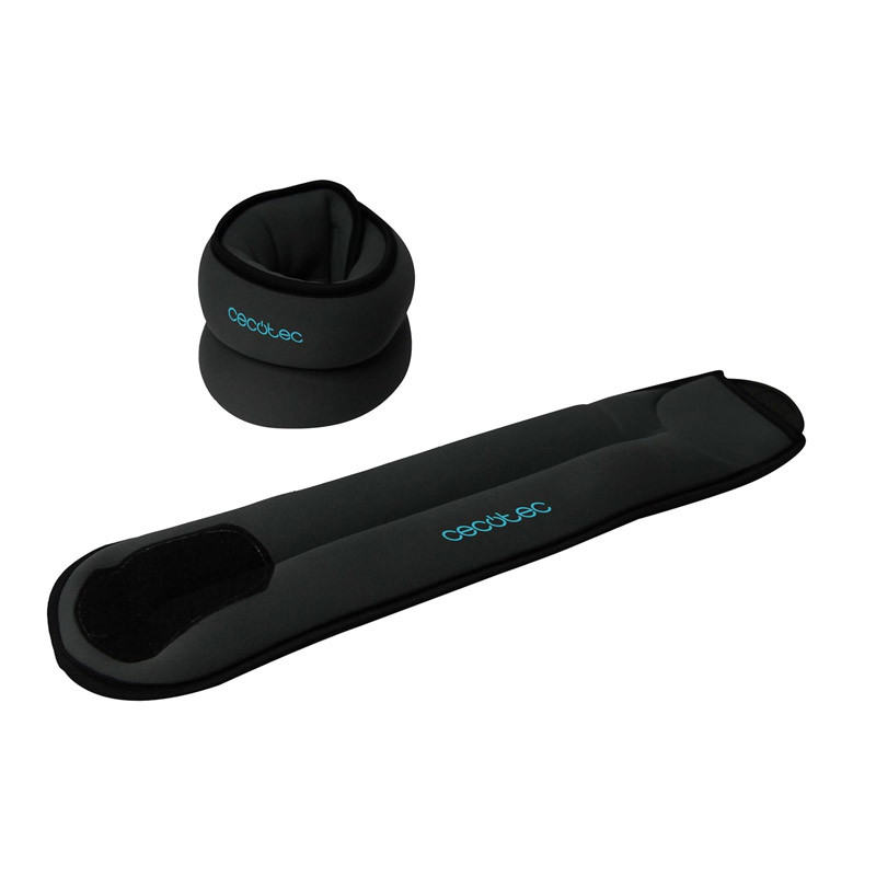 Σετ Βαράκια Καρπών και Αστραγάλων 2 x 1 Kg Cecotec DrumFit AnkleBell 1000 Neo CEC-07206 Σετ Βαράκια Καρπών και Αστραγάλων 2 x 1 Kg Cecotec DrumFit AnkleBell 1000 Neo CEC-07206