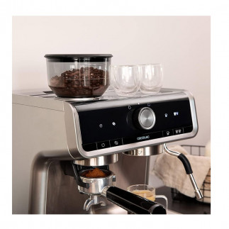 Καφετιέρα Power Espresso 20 Barista Cream με Μύλο Άλεσης Καφέ Cecotec CEC-01589