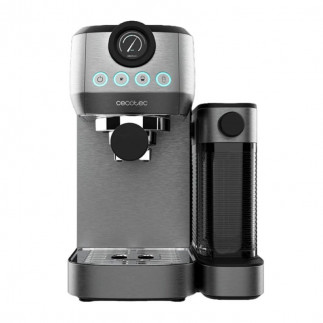 Ημιαυτόματη Καφετιέρα Power Espresso 20 Steel Pro Latte με Δοχείο Γάλακτος Cecotec CEC-01985