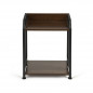 Μεταλλικό Κομοδίνο με 2 Ράφια 44 x 37 x 40.5 cm ModernHome YLT-1501-17P