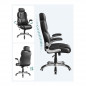 Διευθυντική Καρέκλα Γραφείου 70 x 75 x 119-137 cm Songmics OBG65BK
