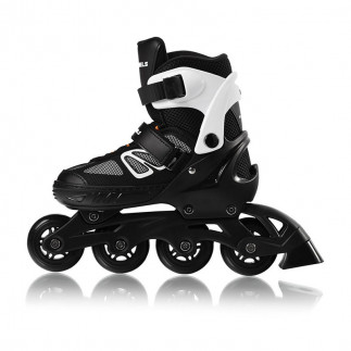 Αυξομειούμενα Inline Rollers Χρώματος Πορτοκαλί Sonic Blackwheels 1754843