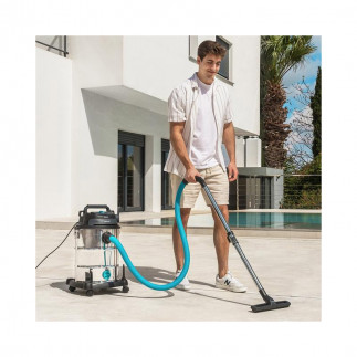 Ηλεκτρική Σκούπα για Στερεά και Υγρά 30 Lt 1600 W Cecotec Conga RockStar Wet&Dry Steel Max Pro CEC-08115