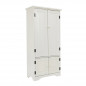 Ξύλινη Ντουλάπα Κουζίνας 59 x 31 x 123 cm Costway JZ10009WH