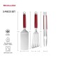 KitchenAid 3pc Indoor Grilling Set, Empire Red, Carded