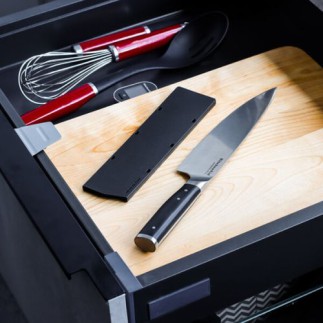 KitchenAid 8In Chef Knife W Sheath-Gmt