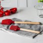 KitchenAid Birchwood Basting Brush, Empire Red, Carded