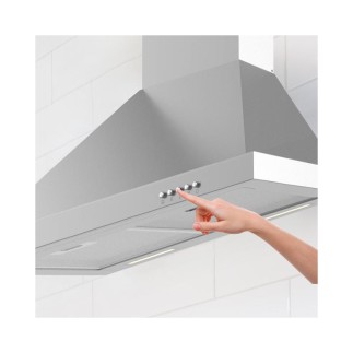 Απορροφητήρας Καμινάδα 60 cm Bolero Flux PM 606500 Inox A Cecotec CEC-02870