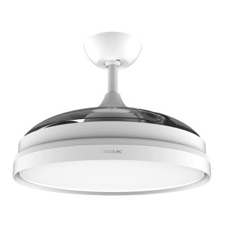 Ανεμιστήρας Οροφής με Φως 40 W EnergySilence Aero 4280 Invisible White Cecotec CEC-05992