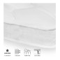 Ανώστρωμα Μονό 80 x 200 cm 3D Air Hotel Memory Foam Sleeptime 8719242075852