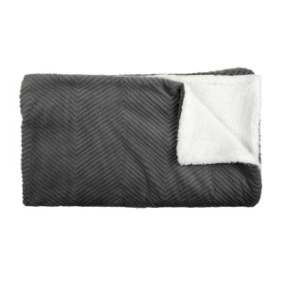 Κουβέρτα Μονή Διπλής Όψης Sherpa Προβατάκι 140 x 200 cm Home Deco Factory TX9474