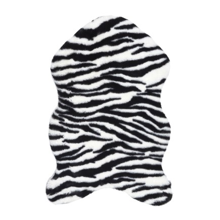 Χαλάκι Animal Art 60 x 90 cm Black/White Home Deco Factory TX0085 TX0085-Black-White