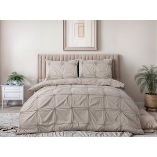 Παπλωματοθήκη 200 x 200/220cm Χρώματος Taupe SLEEPTIME 8720578101665