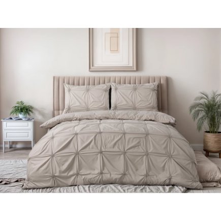 Παπλωματοθήκη 200 x 200/220cm Χρώματος Taupe SLEEPTIME 8720578101665