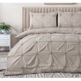 Παπλωματοθήκη 200 x 200/220cm Χρώματος Taupe SLEEPTIME 8720578101665